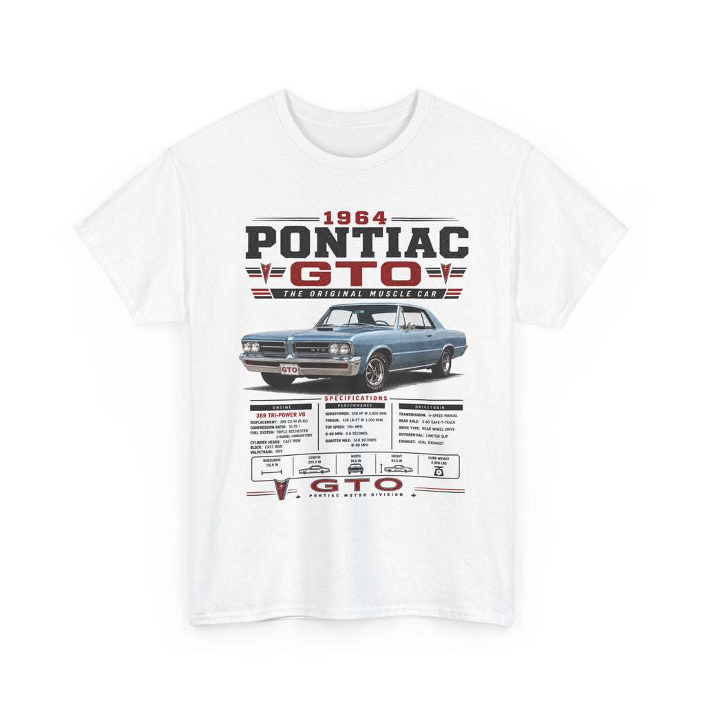 1964 Pontiac GTO Car Enthusiast T-Shirt
