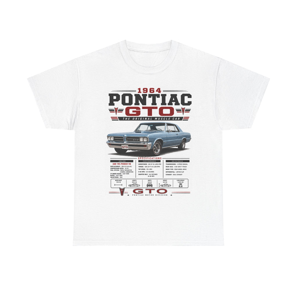 1964 Pontiac GTO Car Enthusiast T-Shirt